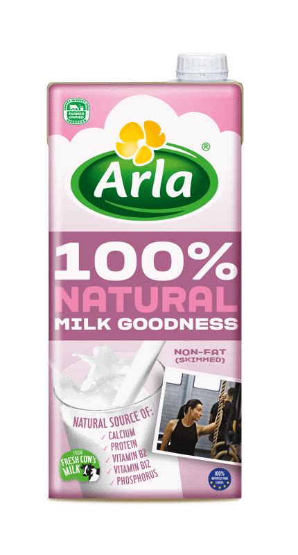 Milk Goodness Skimmed Milk 1L .